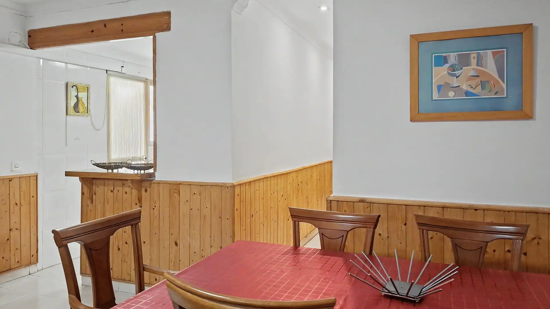 Dining room of Flat for sale in Vilallonga / Villalonga  with Air Conditioner, Heating and Terrace