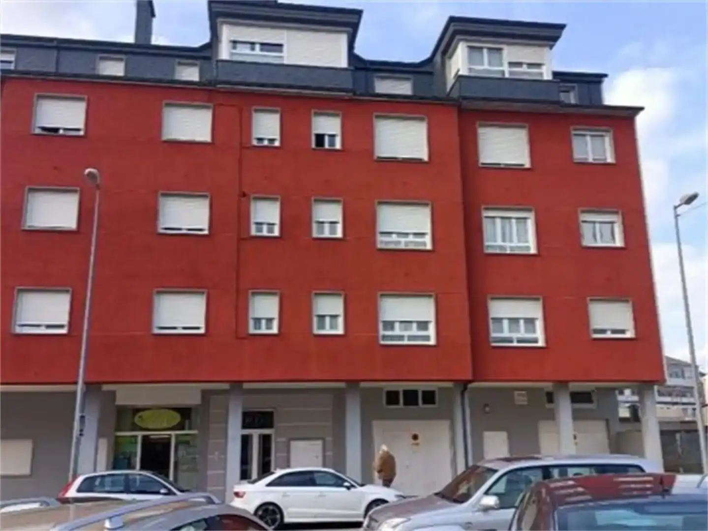 Vista exterior de Pis en venda en As Pontes de García Rodríguez  amb Parquet, Traster i Moblat