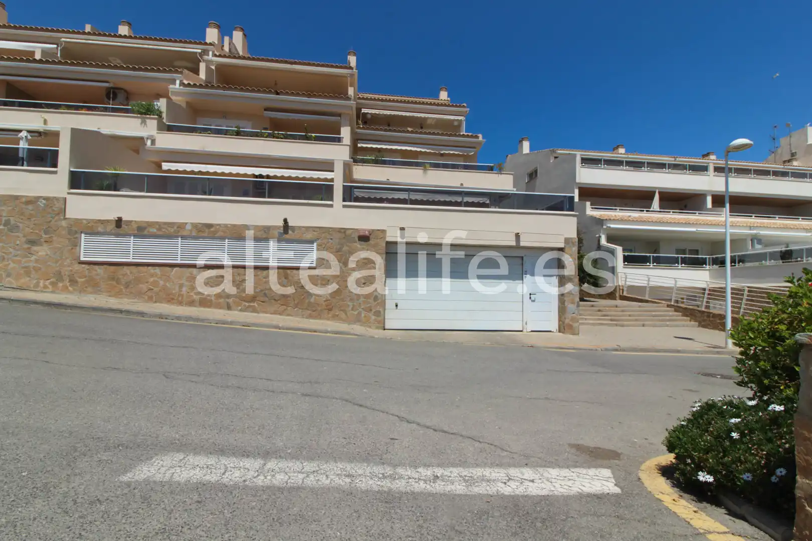 Vista exterior de Garaje en venta en Altea