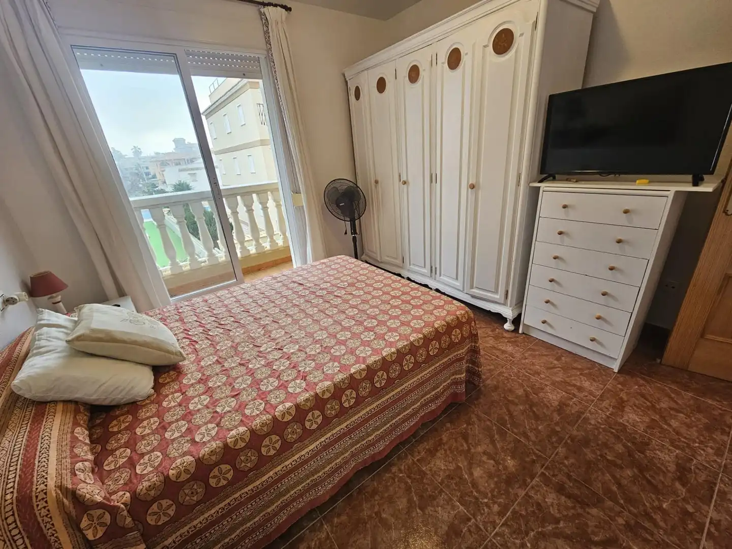 Bedroom of Flat for sale in Sueca  with Air Conditioner, Heating and Storage room
