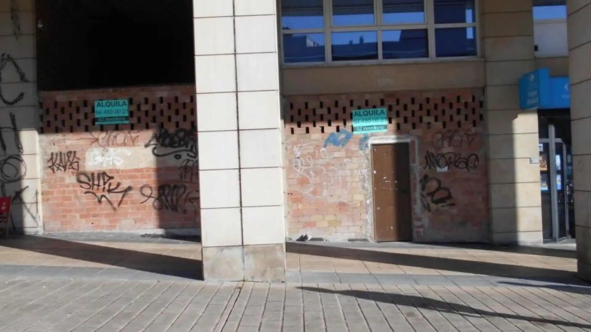 Vista exterior de Local de alquiler en Leioa