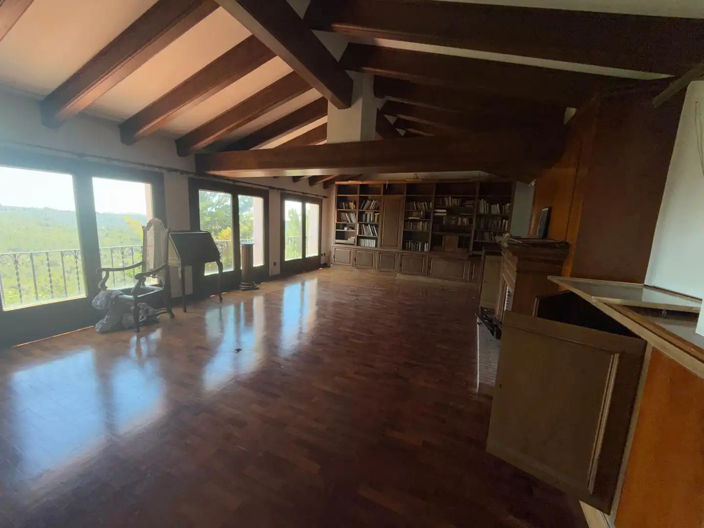 Sala de estar de Casa o chalet en venta en Querol con Jardín privado, Terraza y Piscina