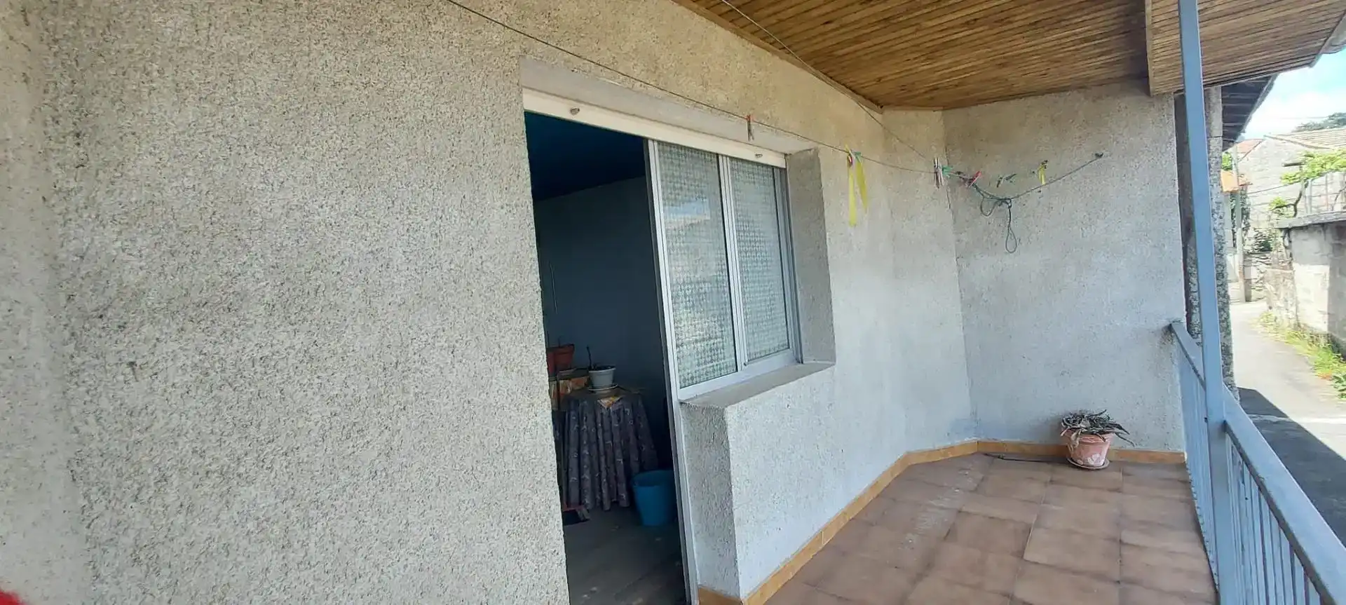 Terrassa de Casa adosada en venda en Xunqueira de Ambía amb Balcó