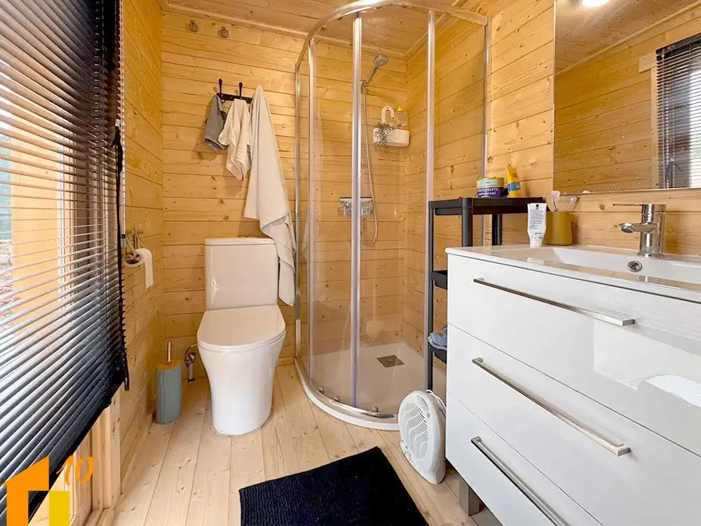 Baño de Casa o chalet en venta en Lerma con Calefacción, Jardín privado y Jacuzzi