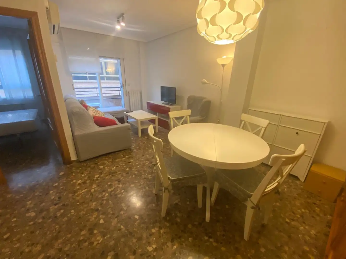 Comedor de Apartamento de alquiler en  Albacete Capital con Aire acondicionado, Calefacción y Terraza