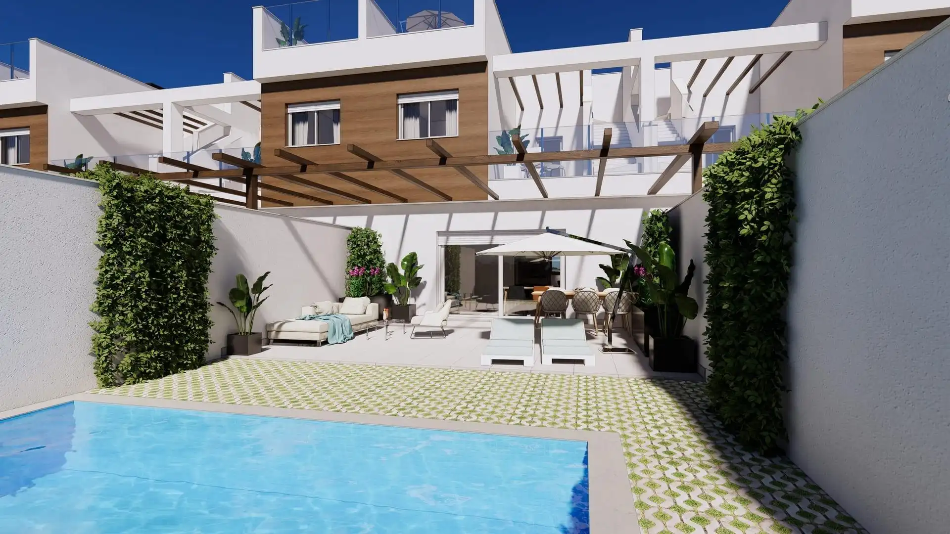 Habitatge amb piscina en venda a Las Lomas de Rame - Bahía Bella, imagen 2