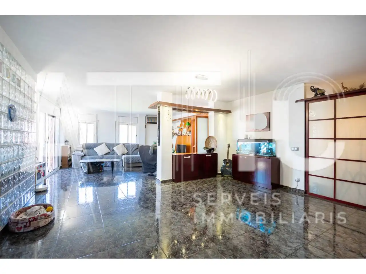 Sala de estar de Ático en venta en Polinyà con Aire acondicionado, Calefacción y Terraza