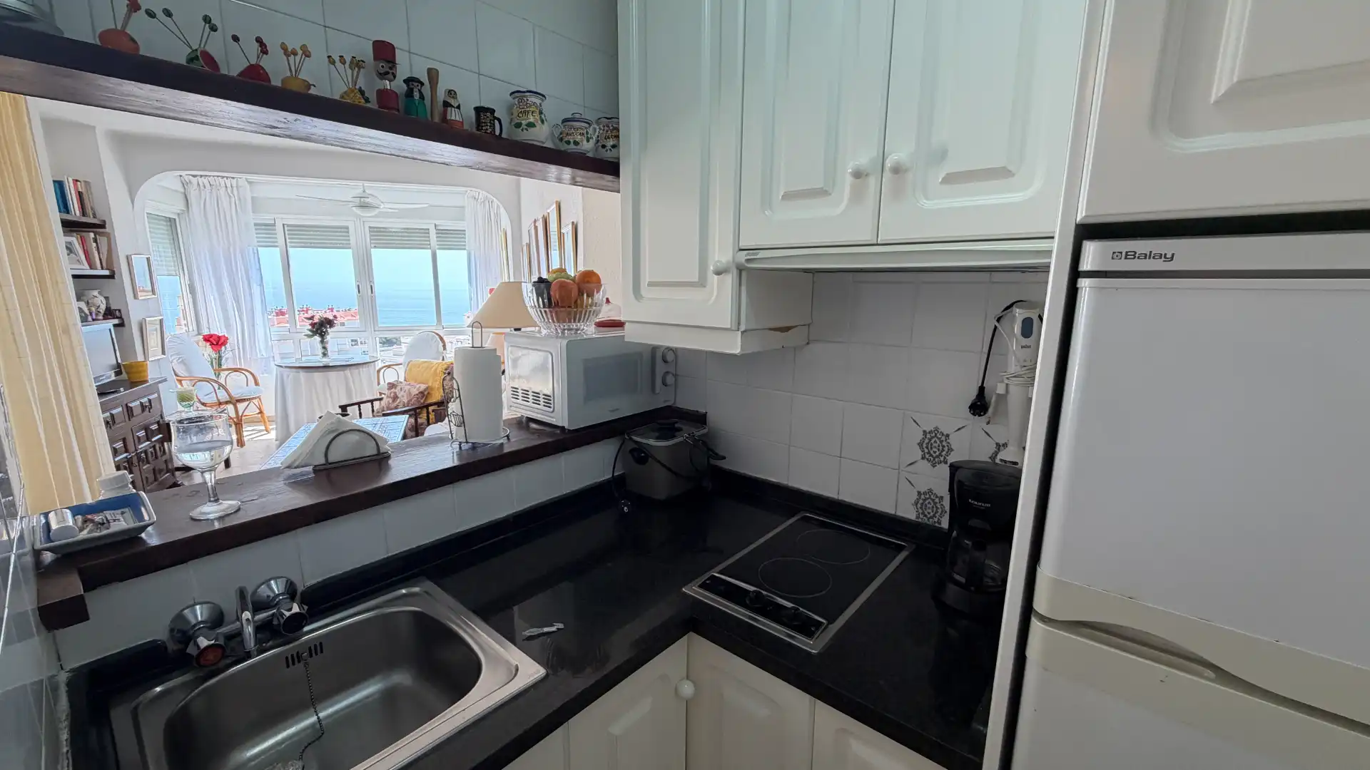 Küche von Wohnung zum Verkauf in Torrox mit Möbliert, Ofen und Waschmaschine
