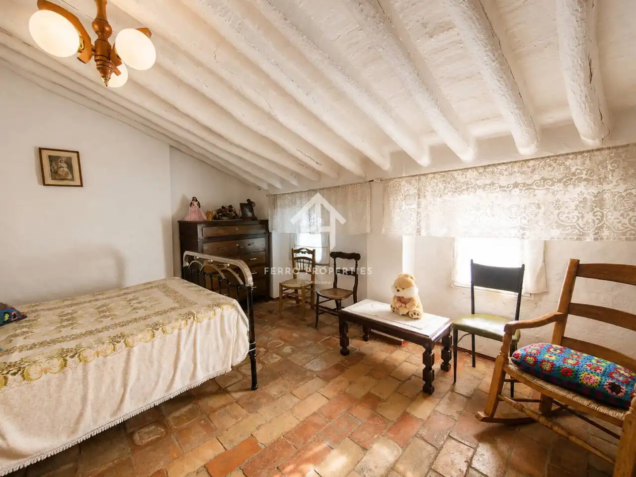 Dormitori de Casa o xalet en venda en Priego de Córdoba amb Jardí privat, Terrassa i Moblat