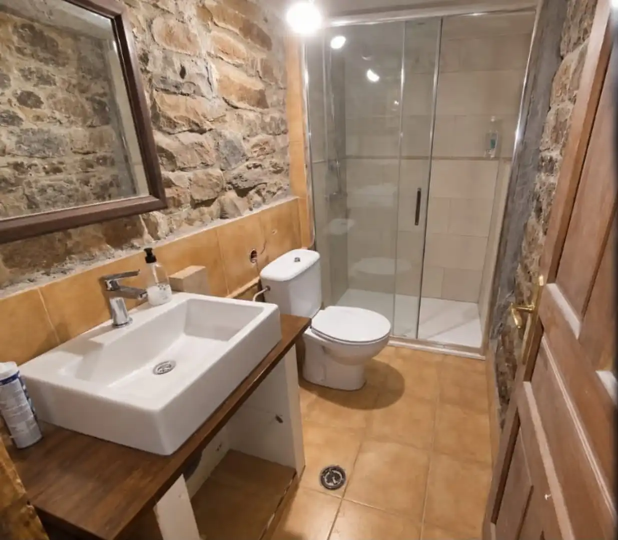 Bany de Casa o xalet en venda en Vega de Pas amb Jardí privat i Terrassa