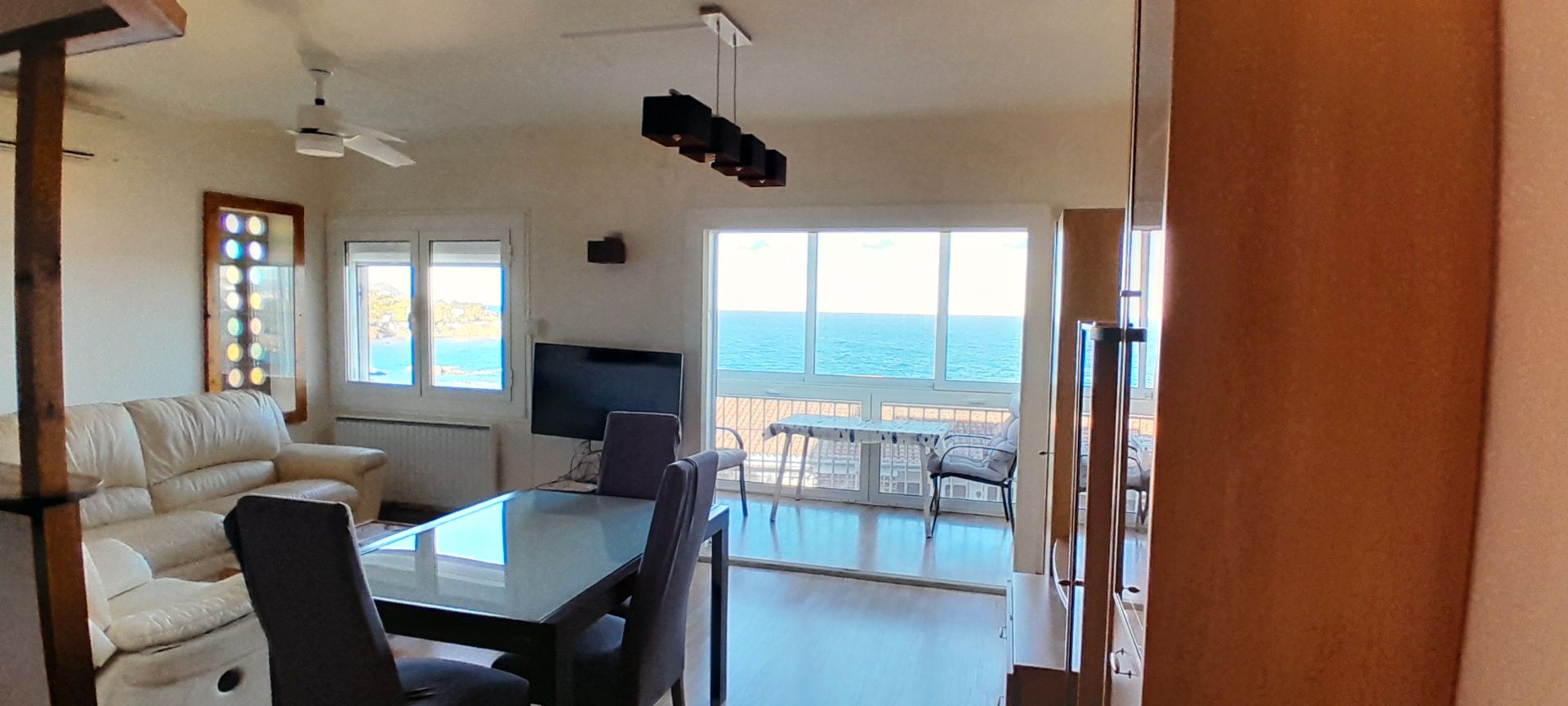 Menjador de Apartament en venda en Llançà amb Aire condicionat, Calefacció i Terrassa