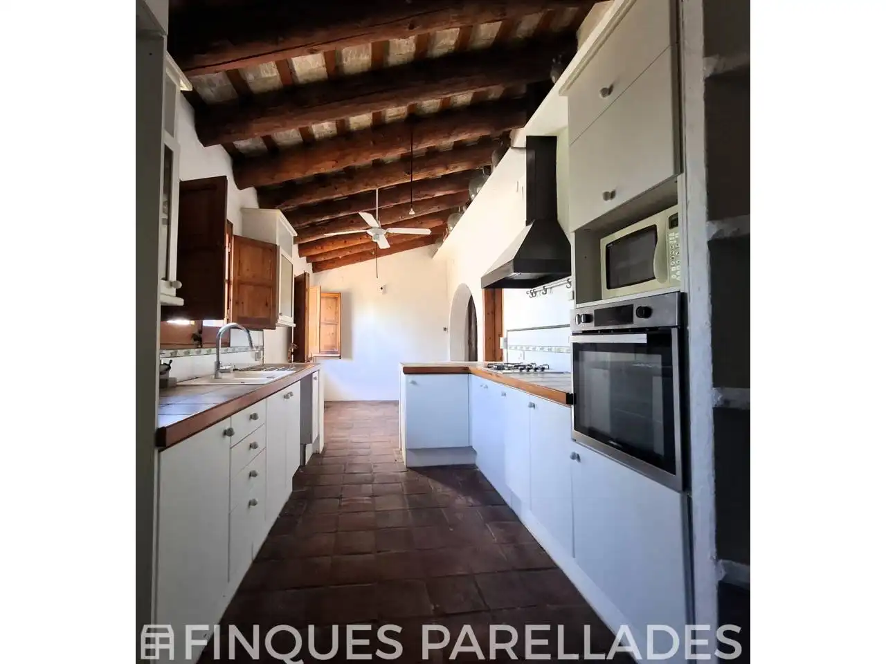 Cocina de Casa o chalet en venta en Sitges con Jardín privado y Terraza