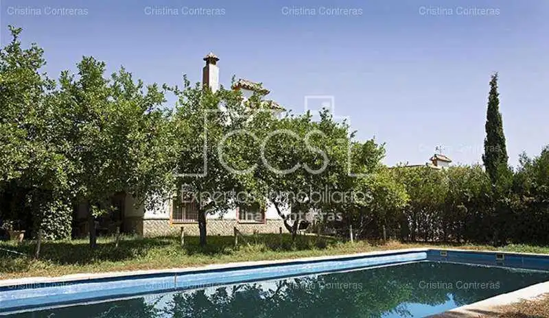 Jardín de Finca rústica en venta en Alcalá de Guadaira con Jardín privado y Piscina