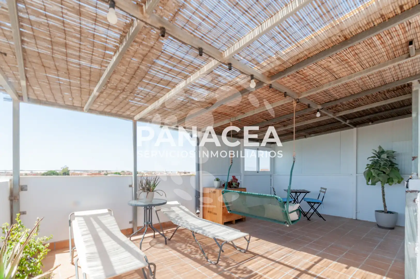 Terrasse von Wohnung zum Verkauf in La Mojonera mit Möbliert, Ofen und Waschmaschine