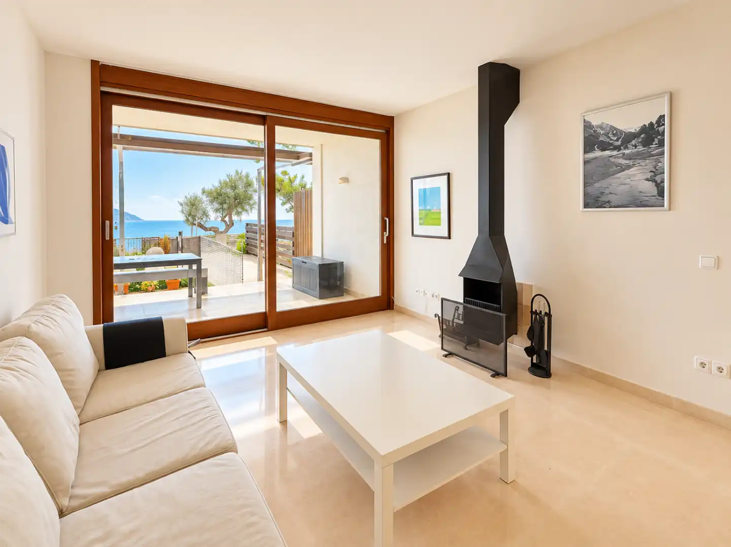 Living room of Flat for rent in Colònia de Sant Pere
