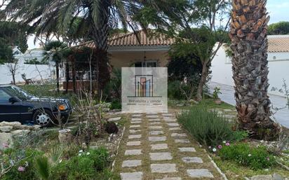 Exterior view of House or chalet for sale in Chiclana de la Frontera  with Private garden, Terrace and Swimming Pool