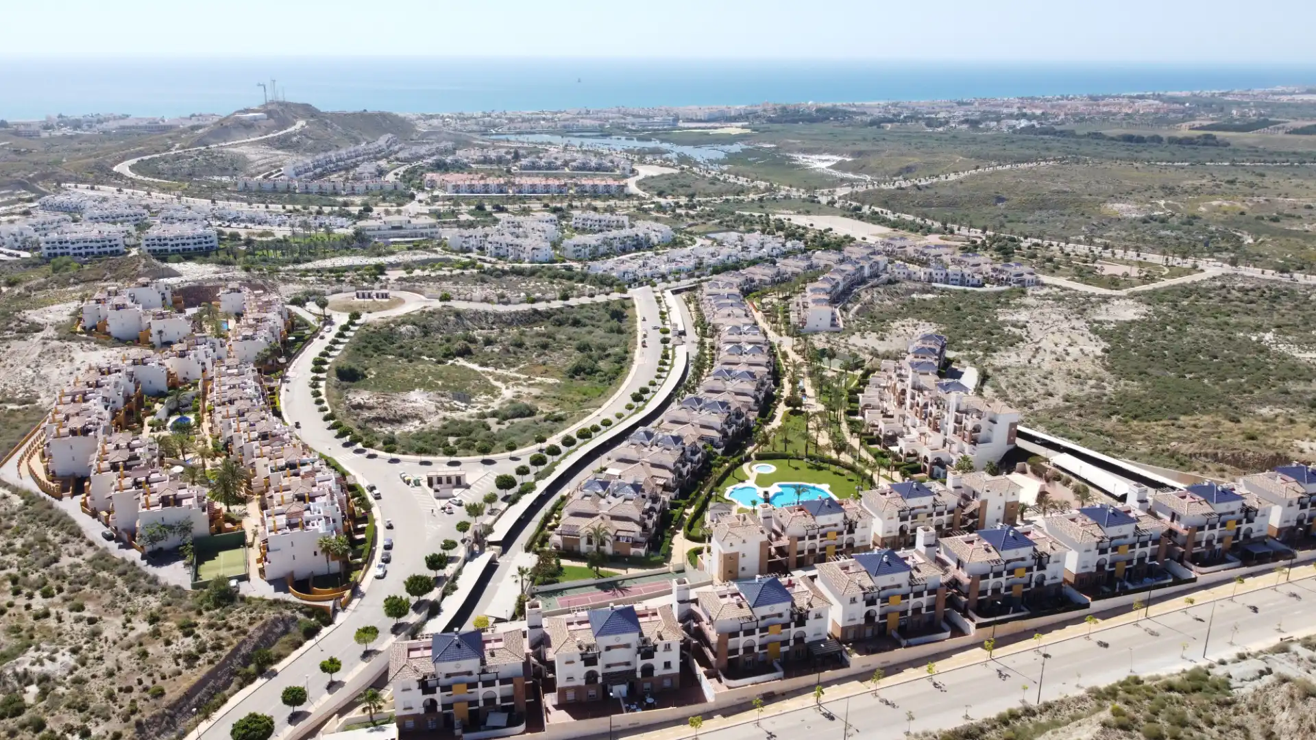 Vista exterior de Apartament en venda en Vera amb Aire condicionat, Terrassa i Piscina comunitària