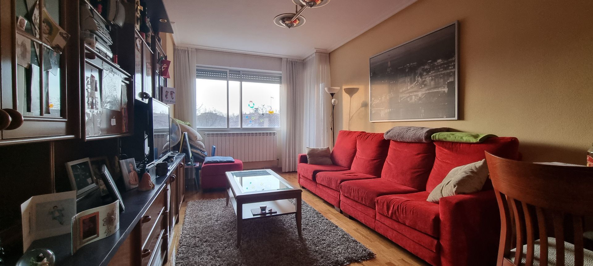 Living room of Flat for sale in  Logroño  with Heating, Terrace and Storage room