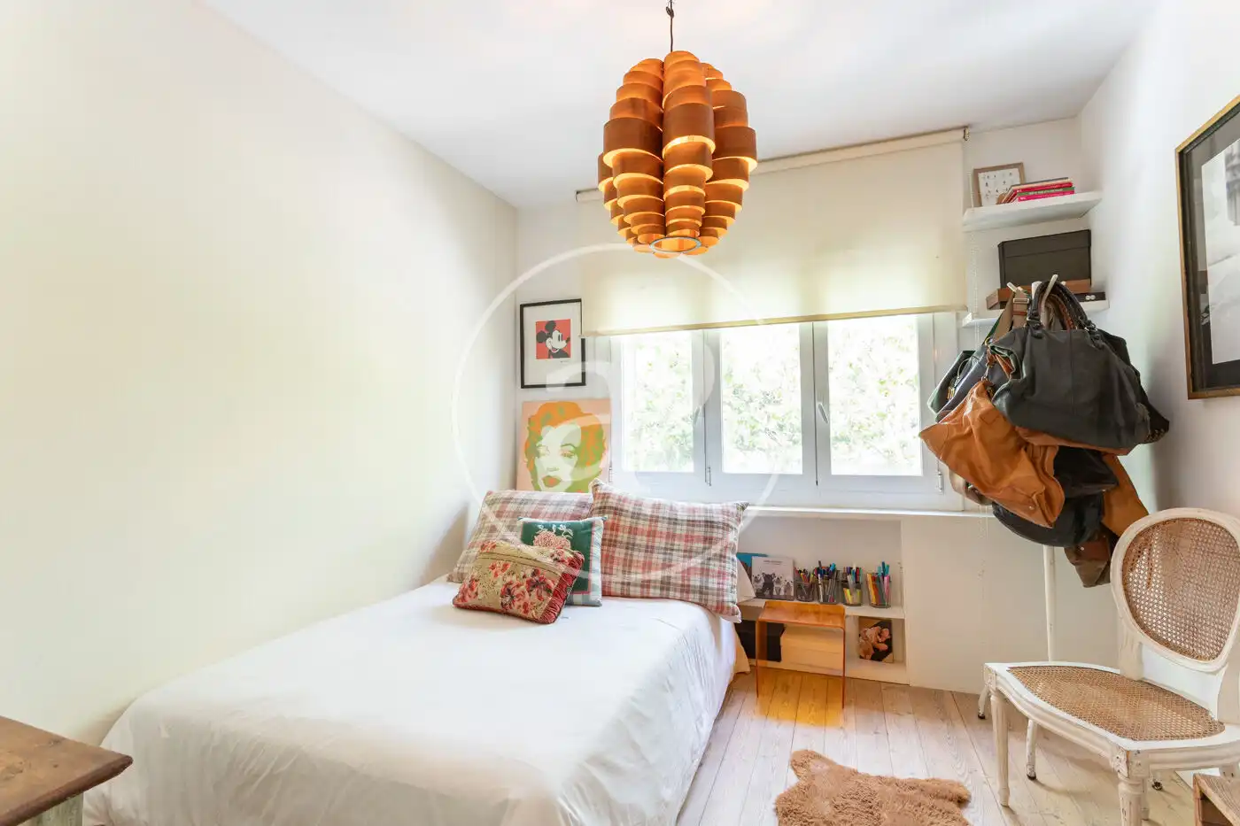 Habitación de Piso de alquiler en Barcelona con Aire acondicionado, Calefacción y Jardín privado