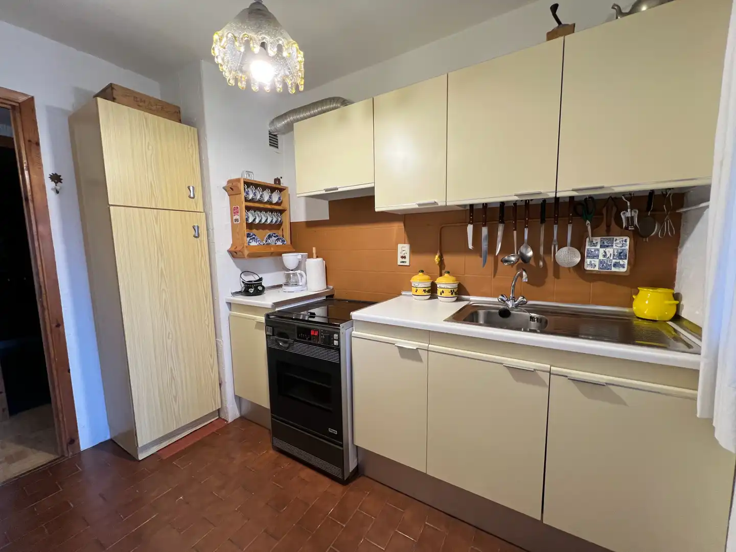 Kitchen of Attic for sale in Jaca  with Terrace and Community pool