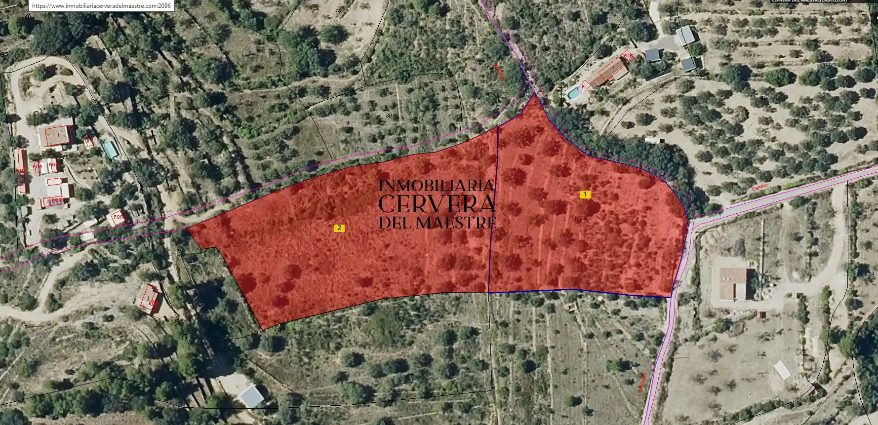 Rural land for sale in Cervera del Maestre, imagen 2