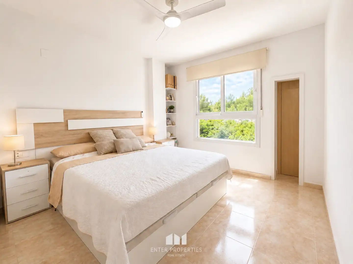 Bedroom of Flat for sale in Teulada  with Air Conditioner, Terrace and Balcony