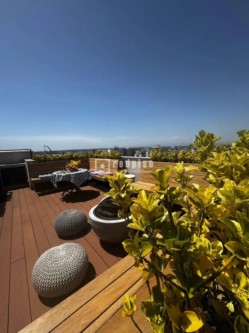 Terrace of Attic for sale in Madrid  with Air Conditioner, Heating and Private garden