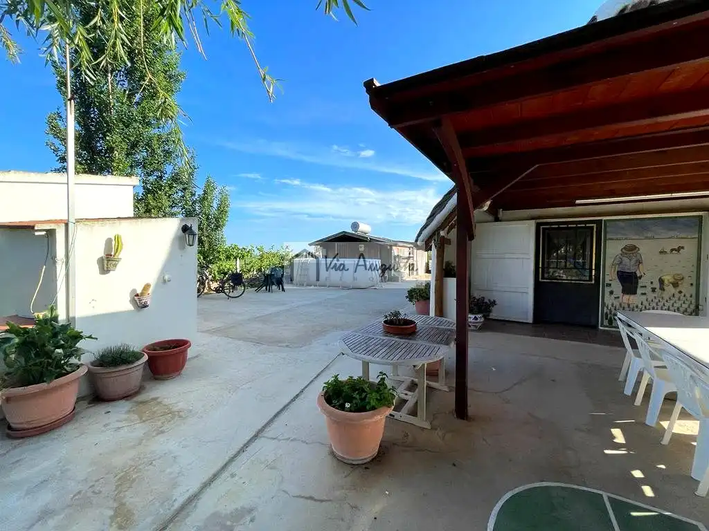 Terraza de Finca rústica en venta en Sant Jaume d'Enveja con Jardín privado