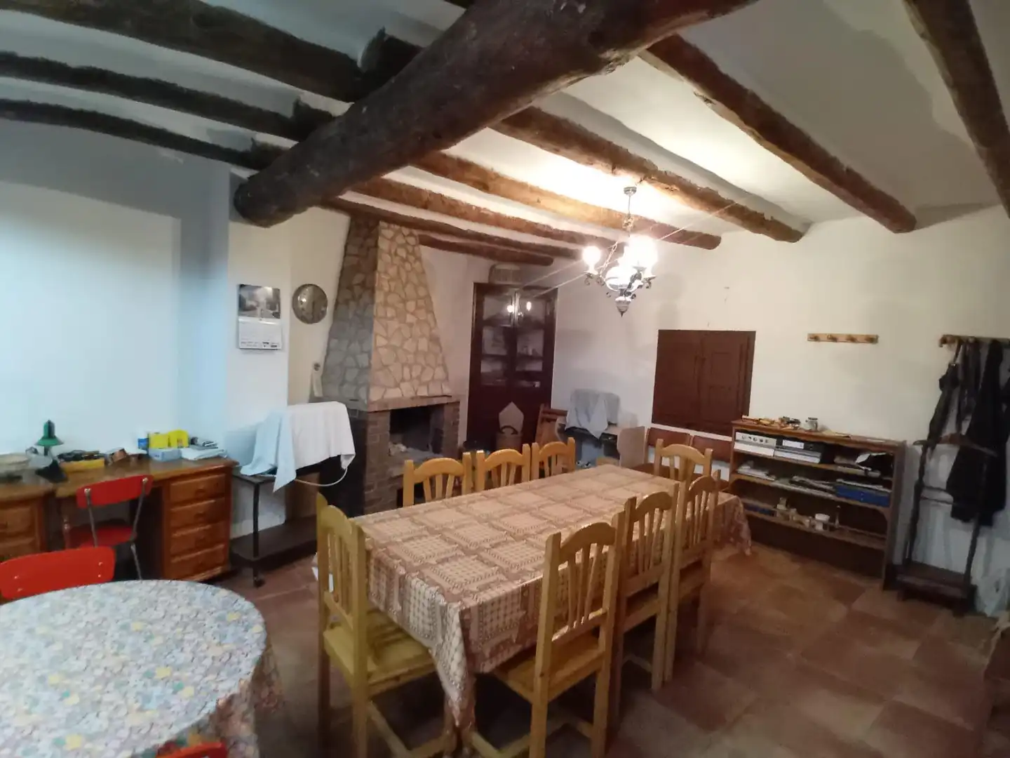 Menjador de Finca rústica en venda en Alcarràs amb Jardí privat