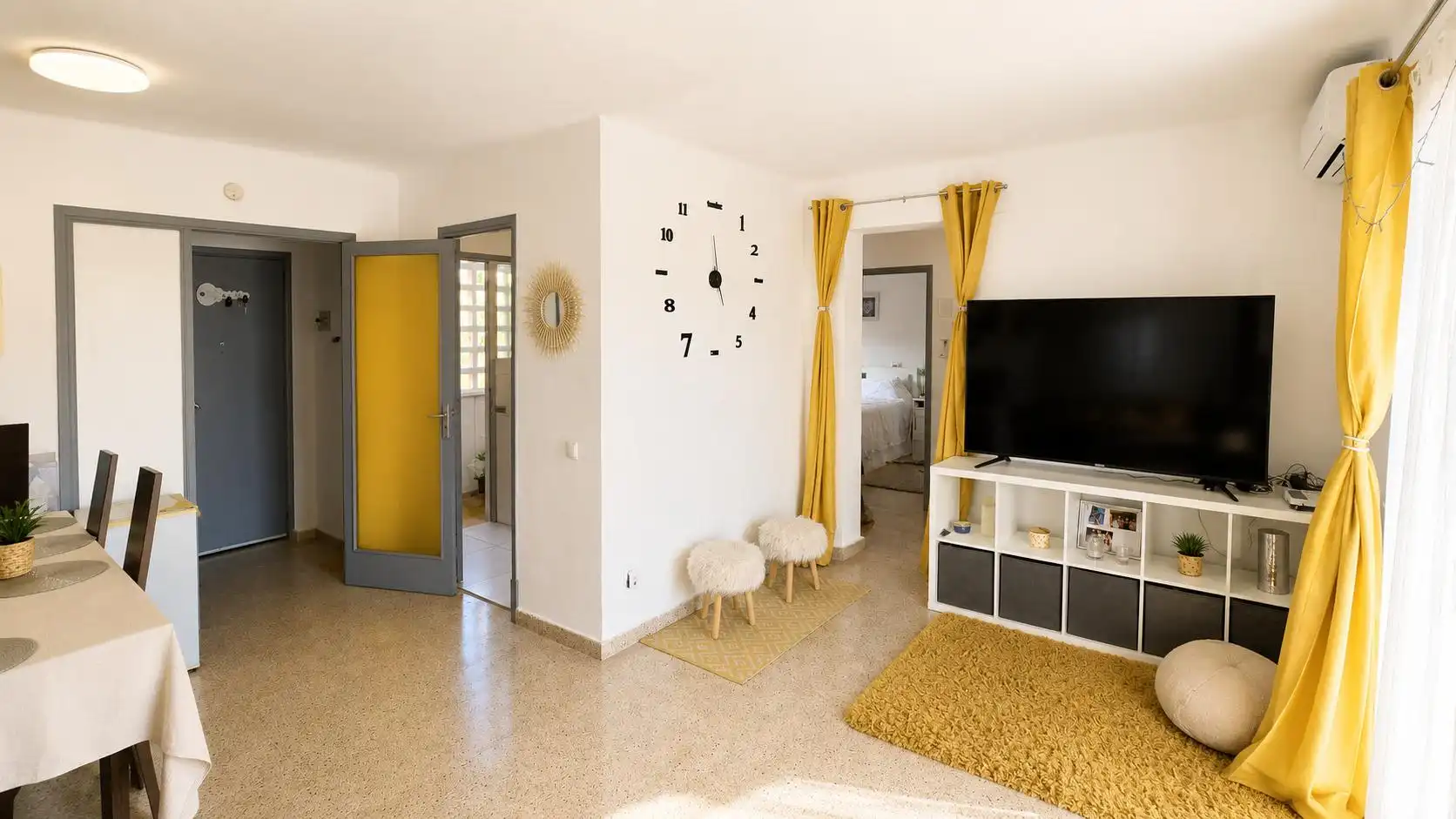 Wohnzimmer von Wohnung zum Verkauf in Calvià mit Klimaanlage und Terrasse