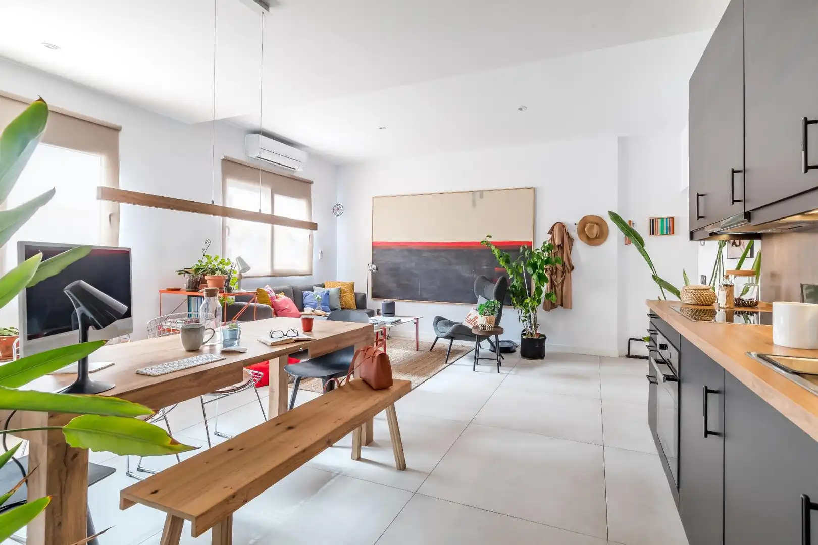 Sala de estar de Piso en venta en Madrid con Aire acondicionado, Calefacción y Amueblado