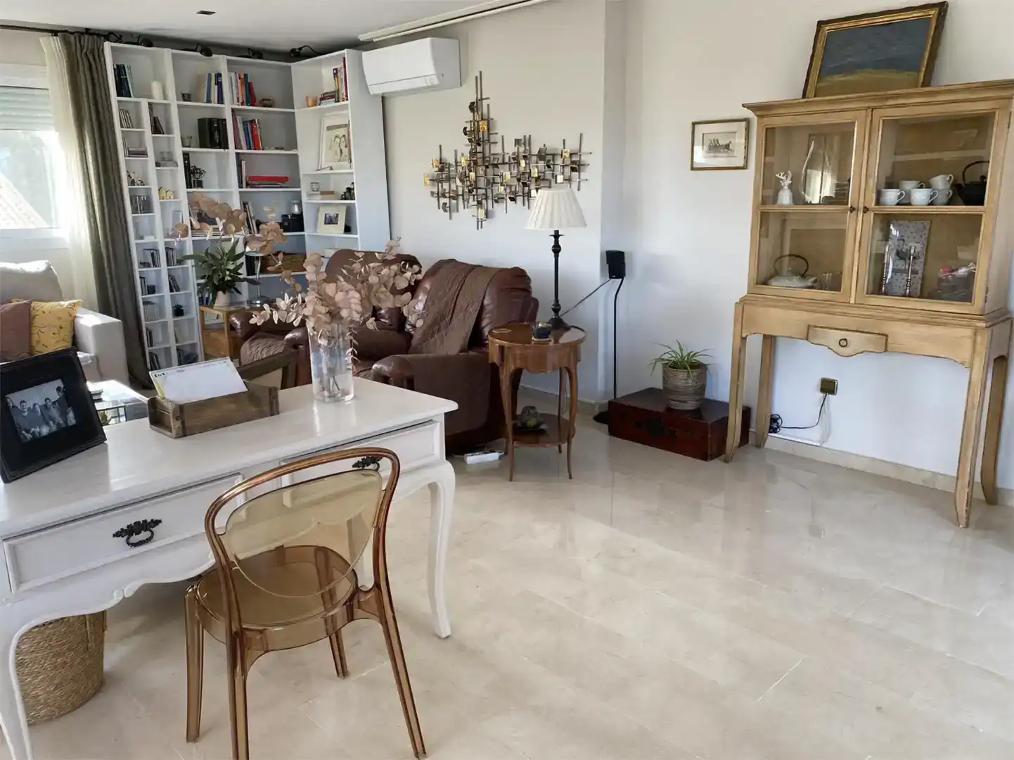 Sala d'estar de Pis en venda en Cartagena amb Aire condicionat i Balcó