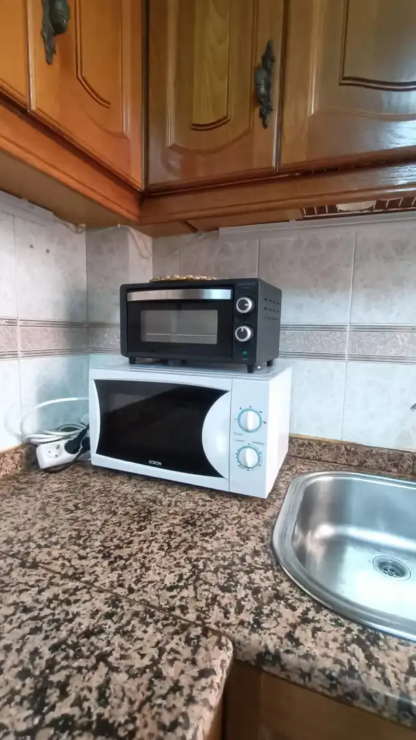 Kitchen of Flat for rent in Elche / Elx  with Air Conditioner, Furnished and Balcony