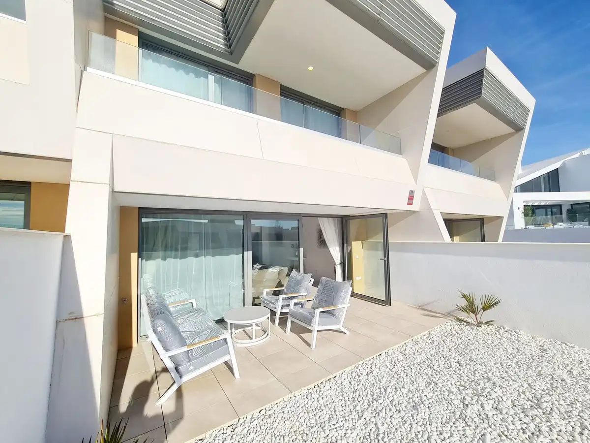 Terrace of Detached homes for rent in Mijas  with Air Conditioner, Private garden and Swimming Pool