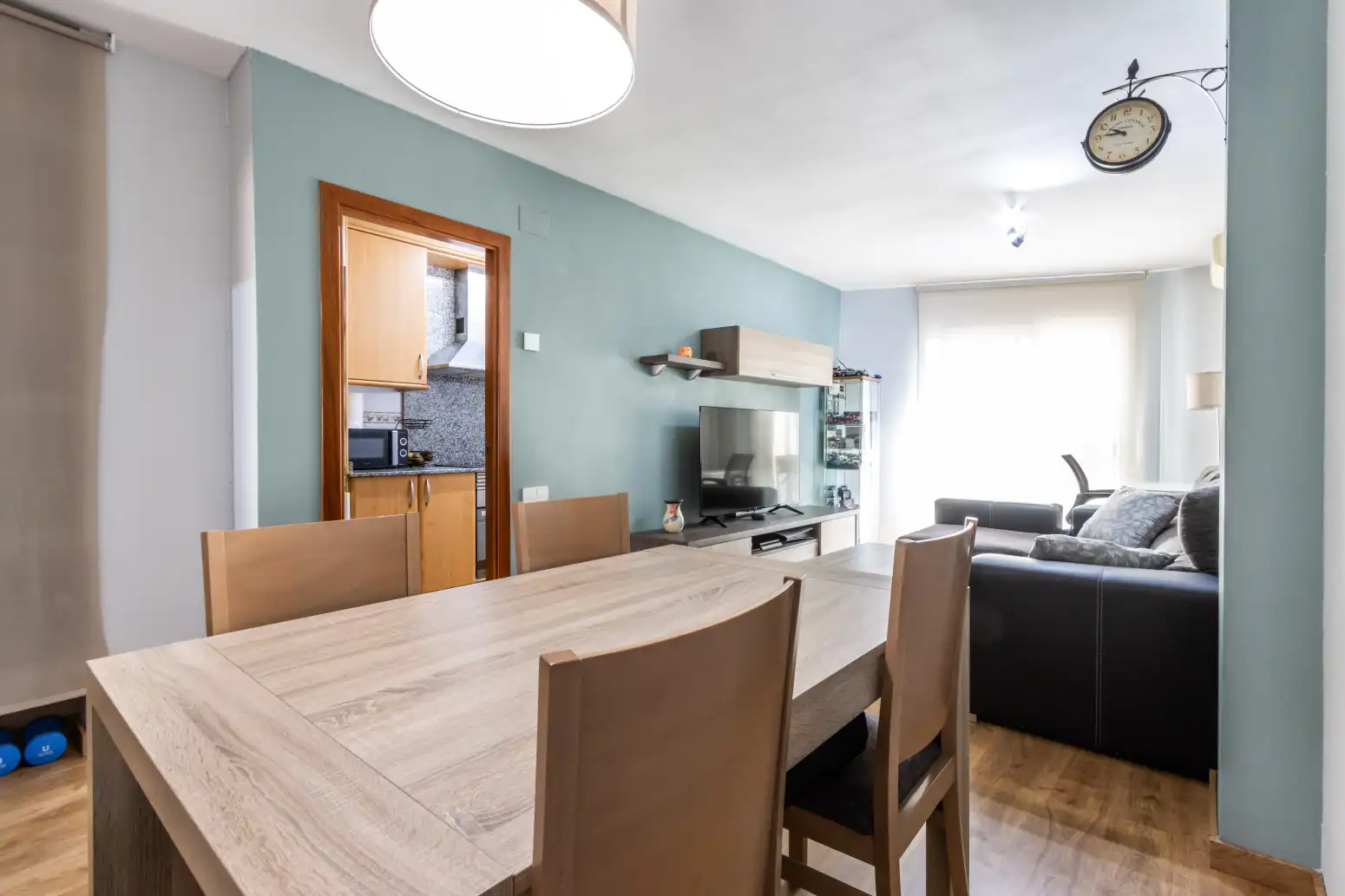 Dining room of Flat for sale in Terrassa  with Air Conditioner, Heating and Parquet flooring