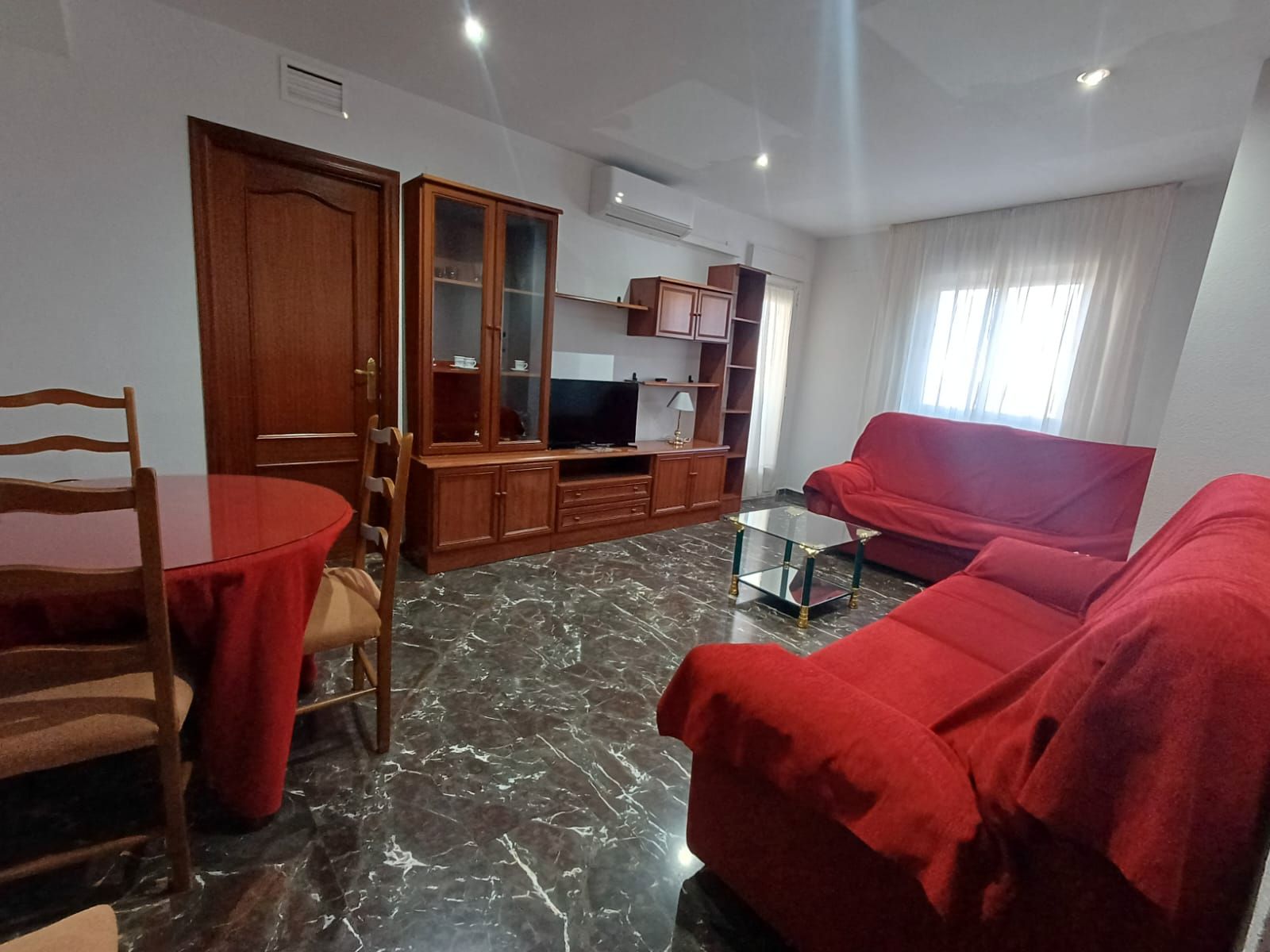 Living room of Flat to rent in  Jaén Capital  with Air Conditioner, Heating and Terrace