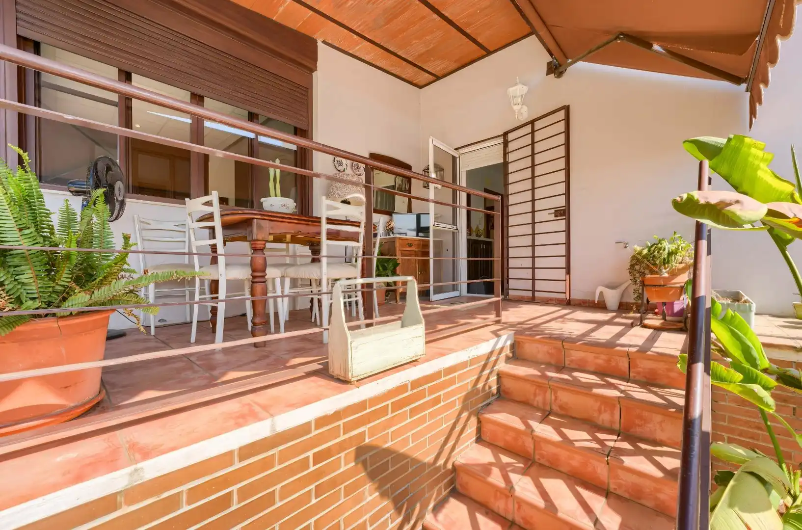 Terrassa de Casa o xalet en venda en Alcalá de Guadaira amb Aire condicionat, Calefacció i Jardí privat