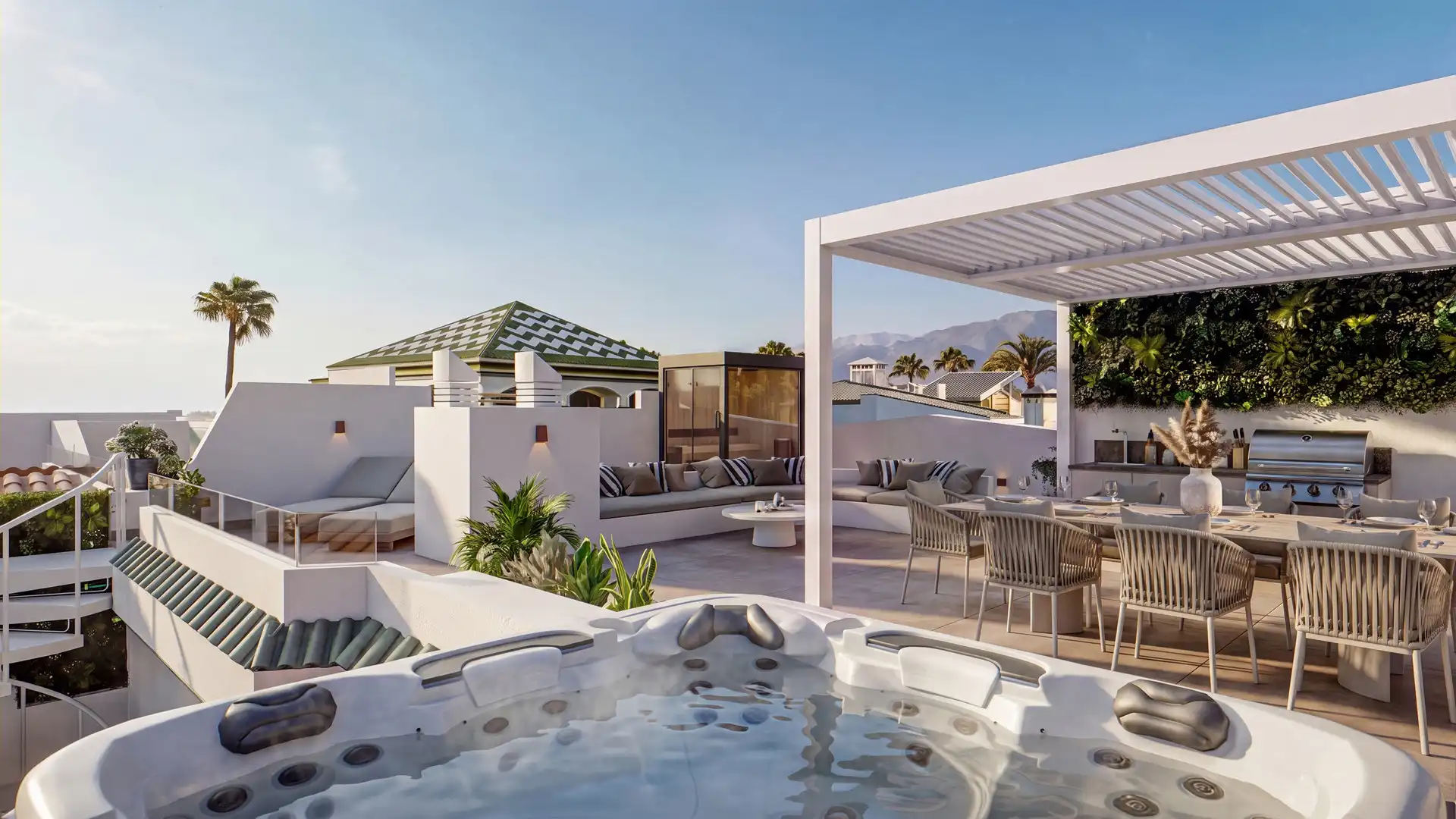 Ático con piscina en venta en Selwo, imagen 15