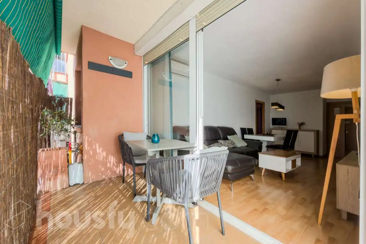 Balcony of Flat for sale in Barcelona  with Air Conditioner, Parquet flooring and Terrace