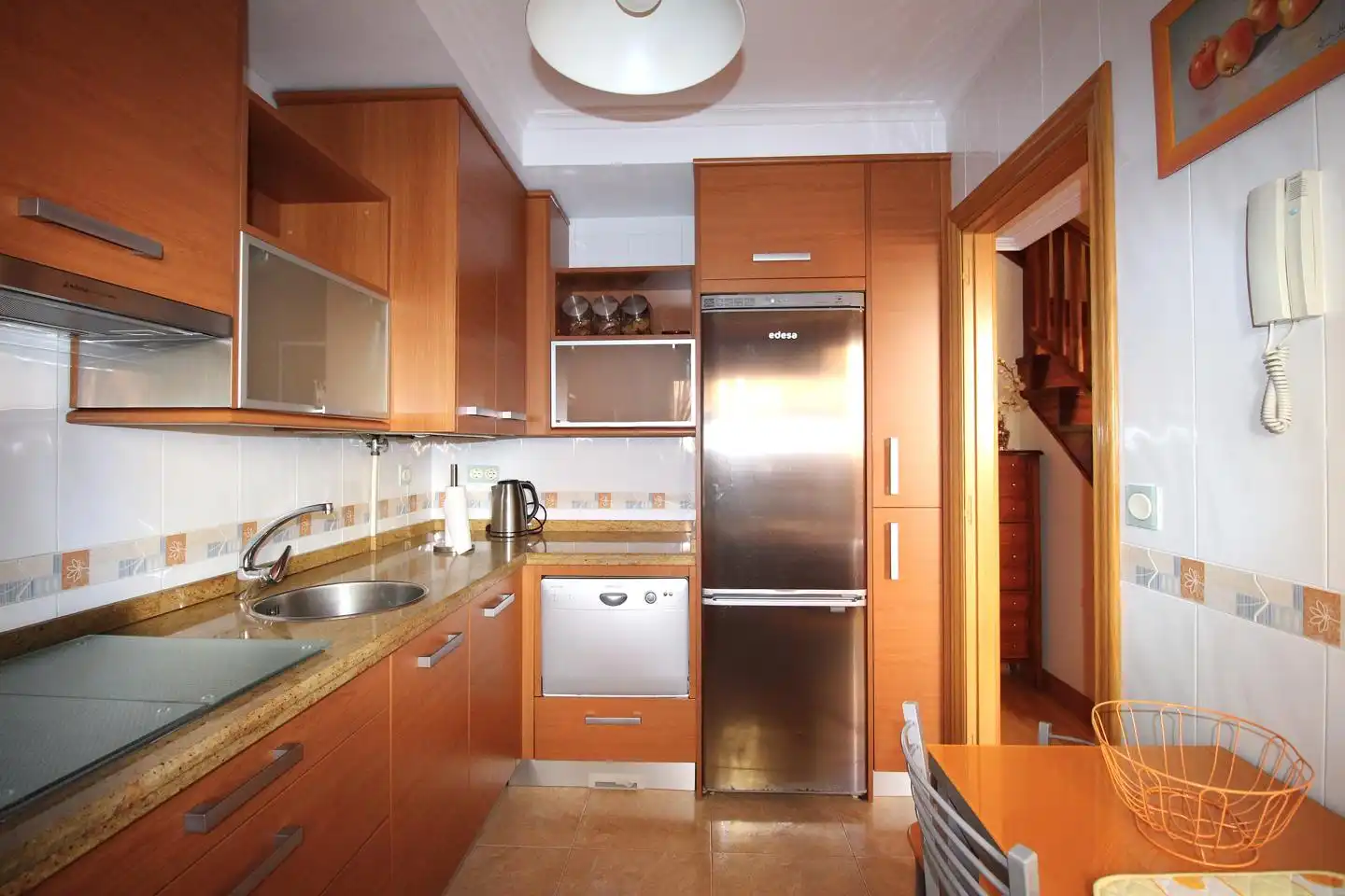 Cocina de Casa adosada en venta en Gijón  con Calefacción y Terraza