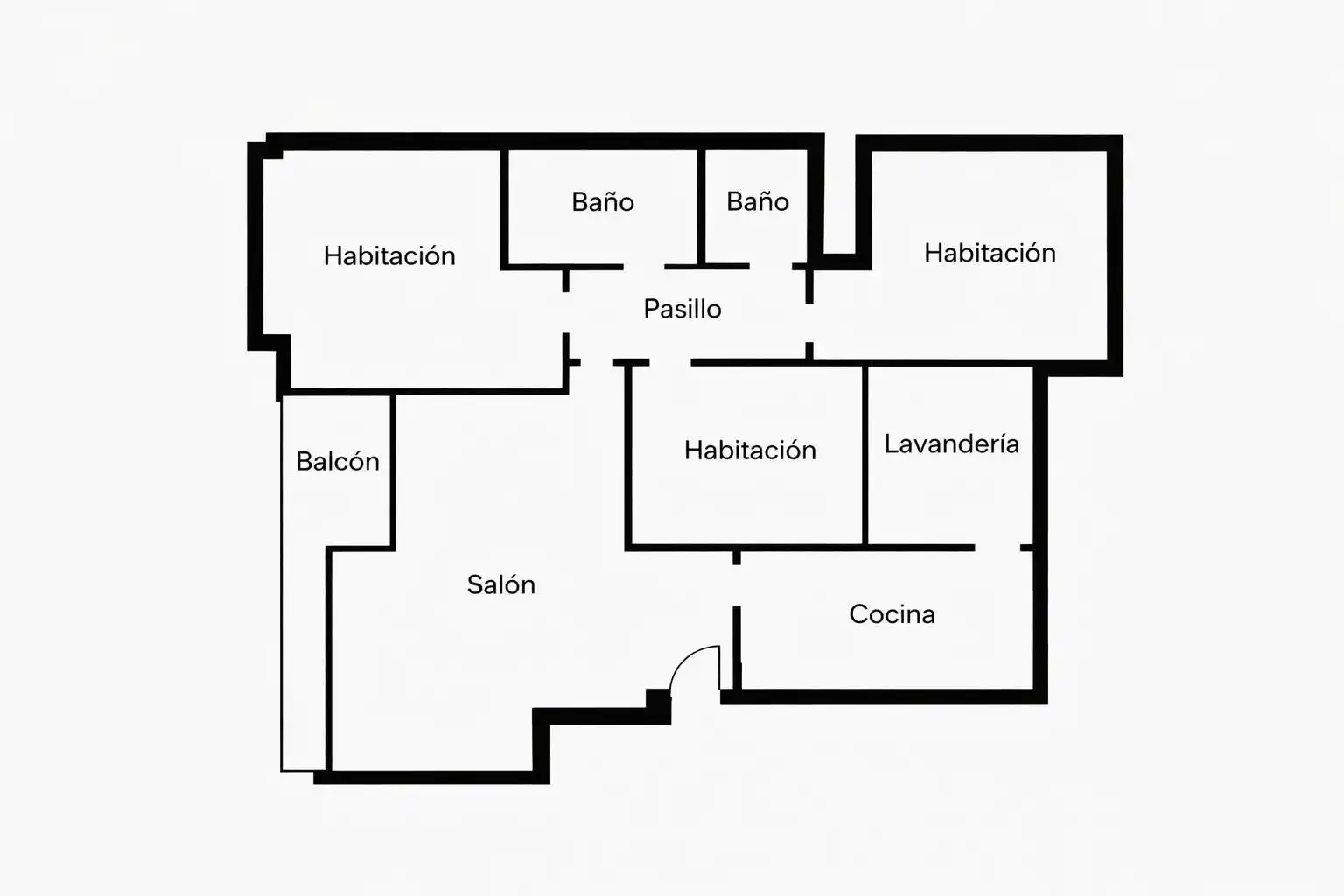 Apartamento de alquiler en Playa de Gandia