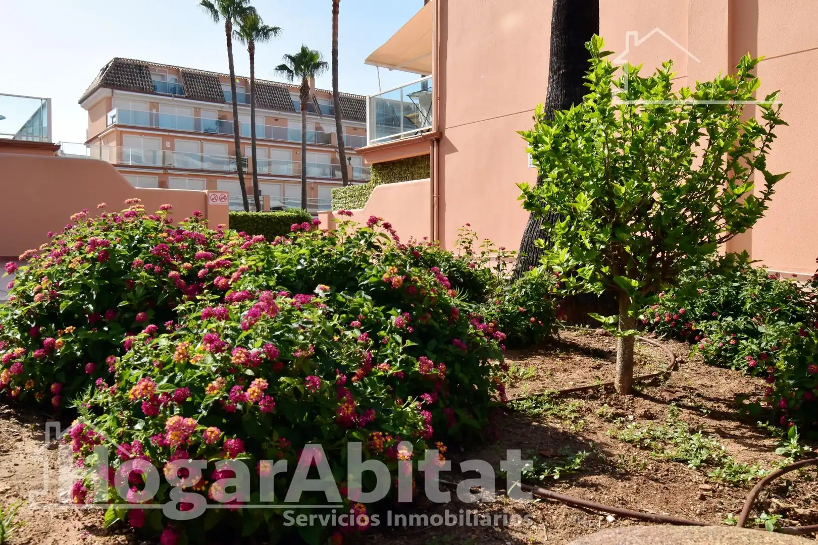 Garden of Flat for sale in Dénia  with Air Conditioner, Heating and Private garden