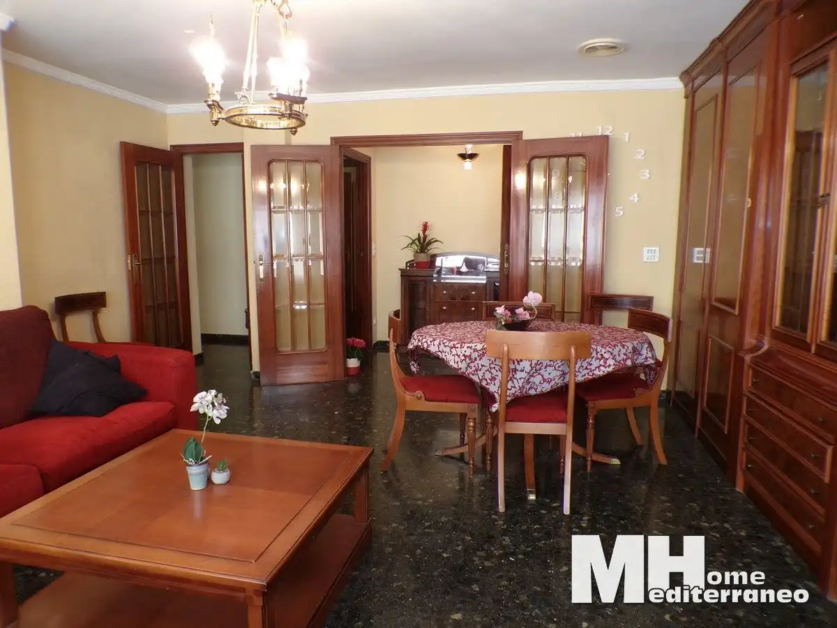 Sala d'estar de Pis en venda en Sagunto / Sagunt amb Calefacció i Terrassa