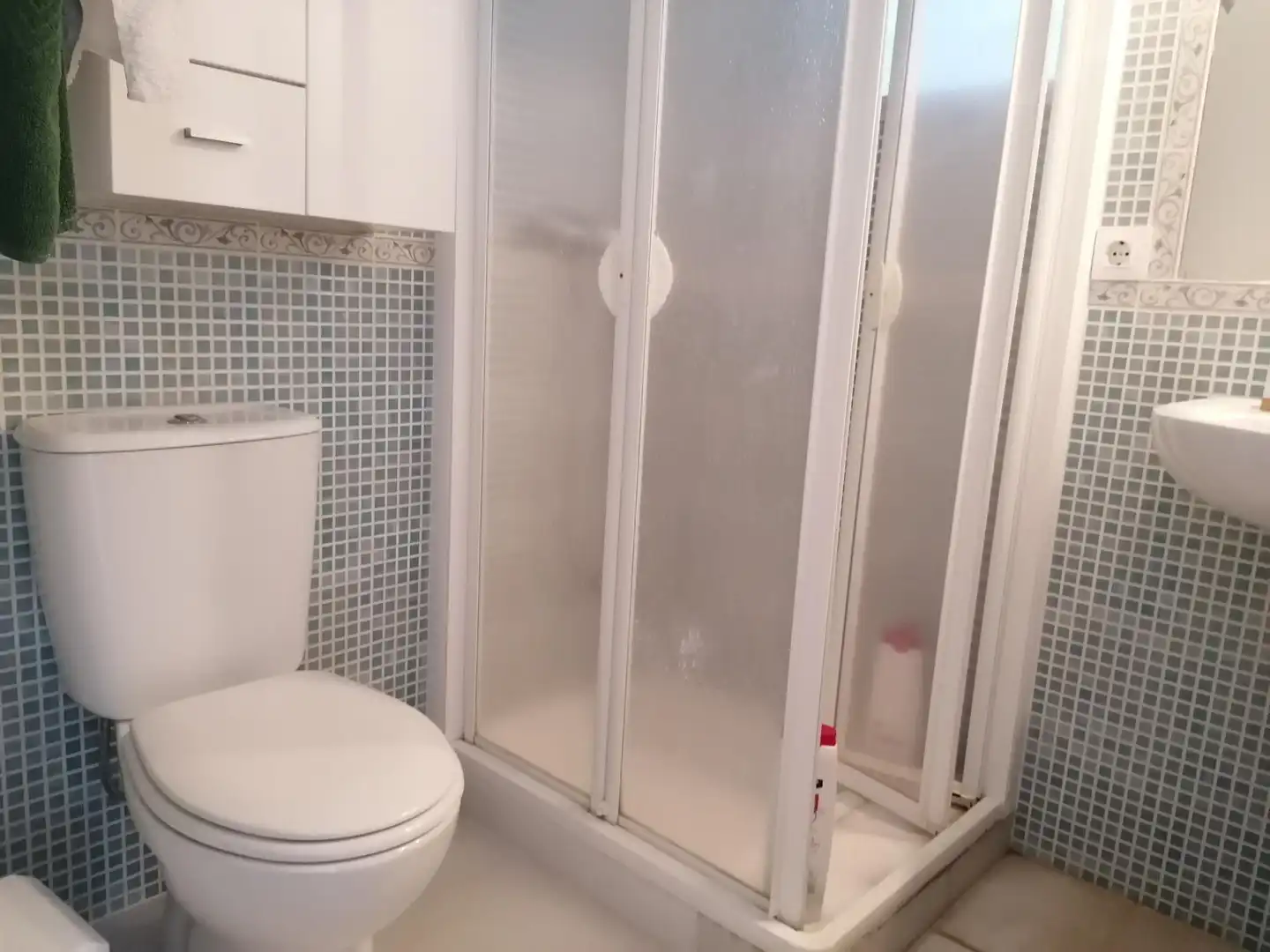 Badezimmer von Wohnung zur Miete in El Puerto de Santa María mit Klimaanlage, Terrasse und Möbliert