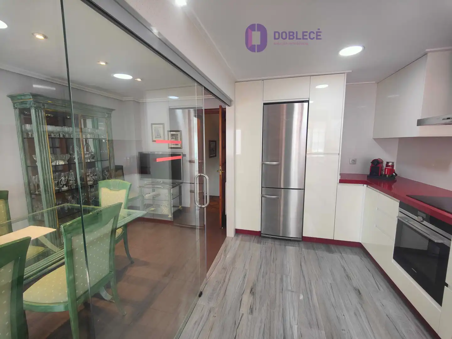 Cocina de Casa adosada en venta en Nigrán con Calefacción, Jardín privado y Parquet