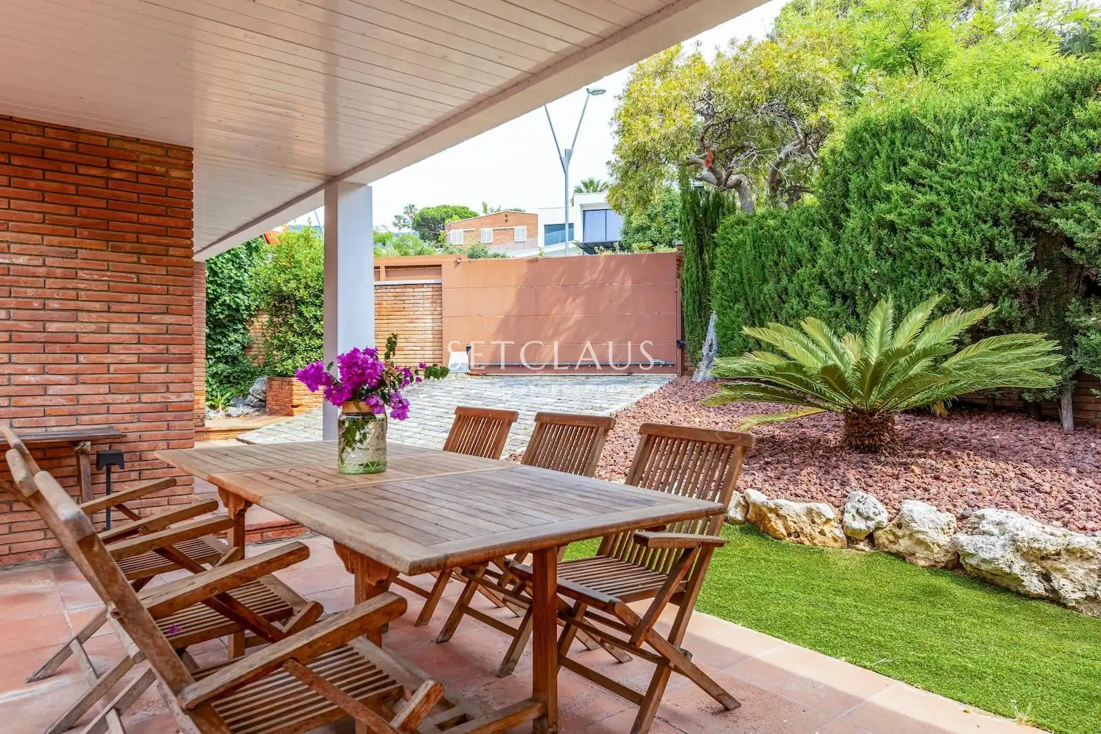 Terrace of Houses for sale in Premià de Dalt  with Air Conditioner, Heating and Private garden