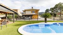 Exterior view of House or chalet for sale in Olesa de Bonesvalls  with Air Conditioner, Heating and Private garden