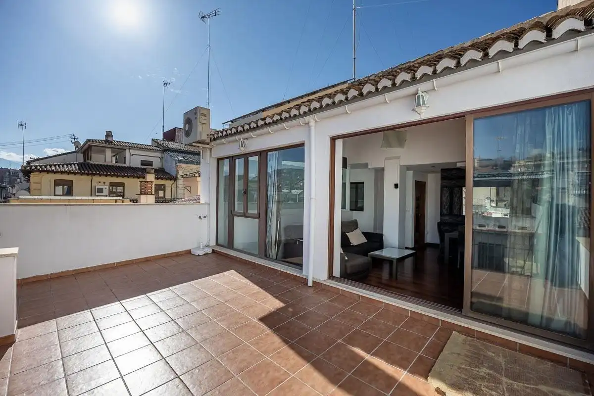 Terrace of Flat for sale in Granada  with Air Conditioner, Terrace and Balcony