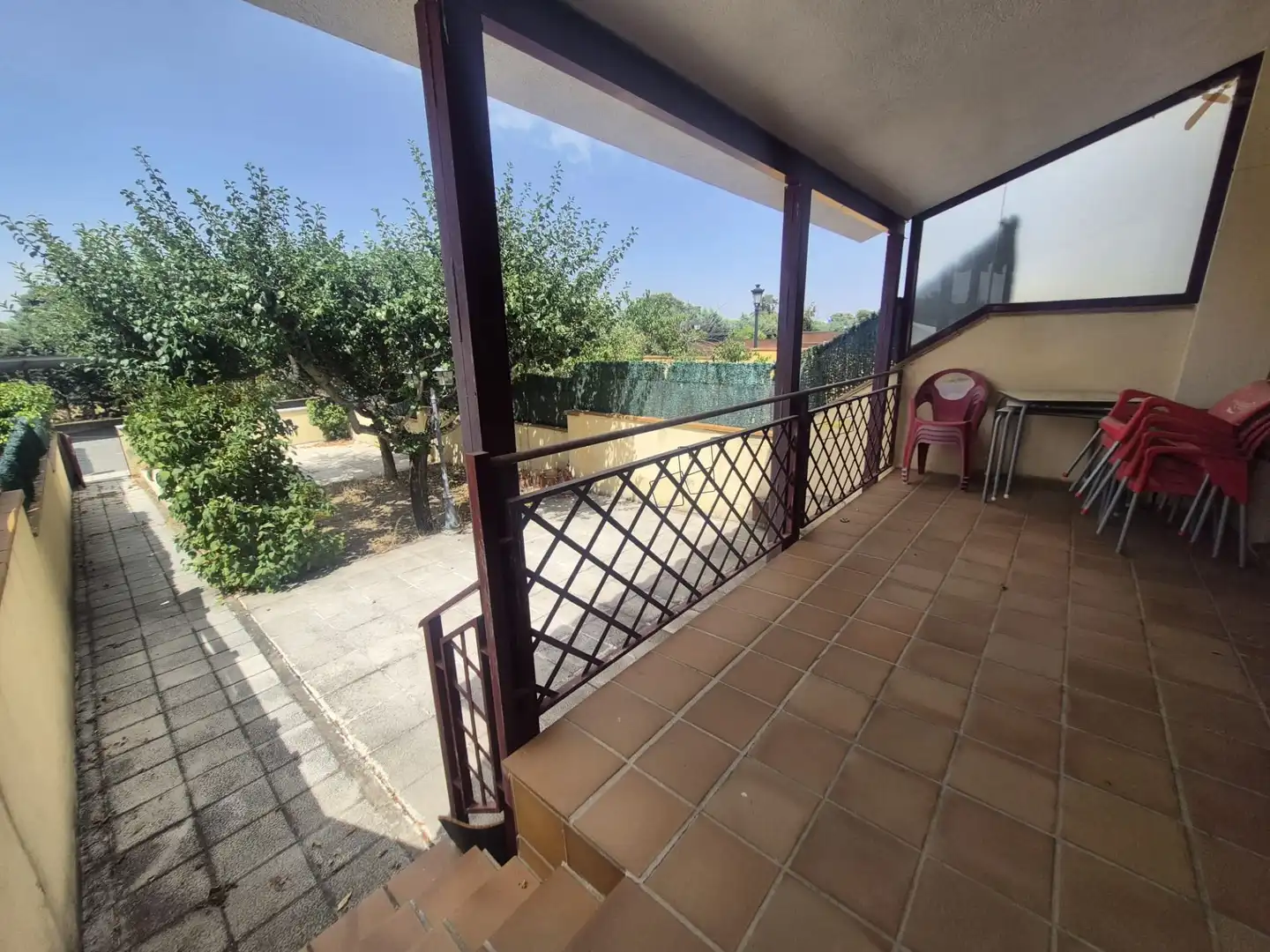Terraza de Casa o chalet de alquiler en Ávila con Calefacción y Amueblado