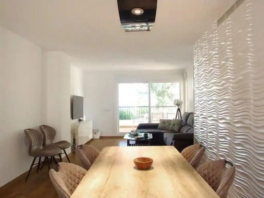 Sala d'estar de Apartament de lloguer en Calpe / Calp amb Aire condicionat, Calefacció i Traster